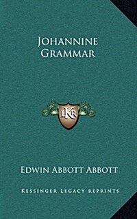 Johannine Grammar (Hardcover)