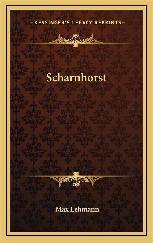 Scharnhorst (Hardcover)