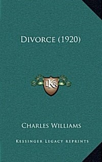 Divorce (1920) (Hardcover)