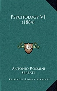 Psychology V1 (1884) (Hardcover)