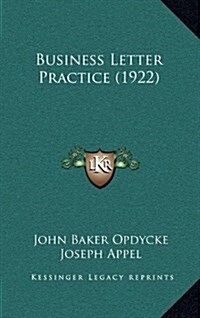 Business Letter Practice (1922) (Hardcover)