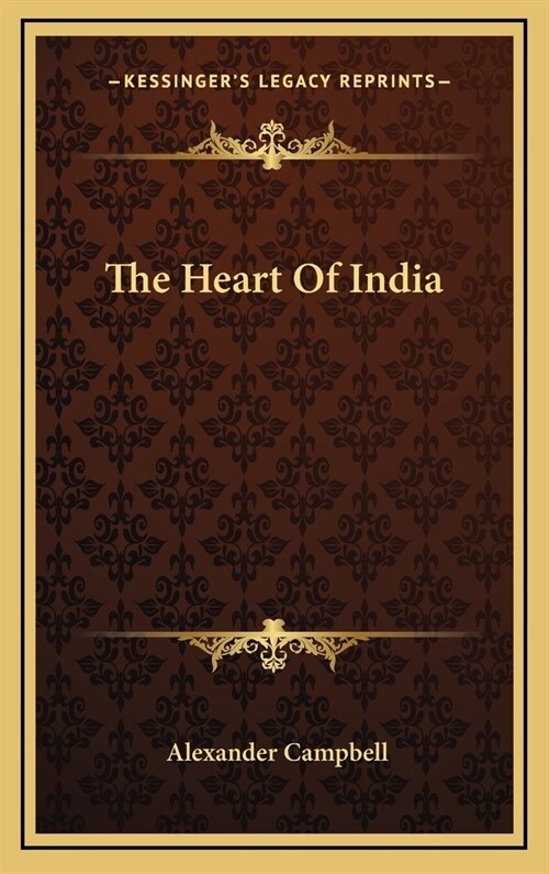 The Heart Of India (Hardcover)
