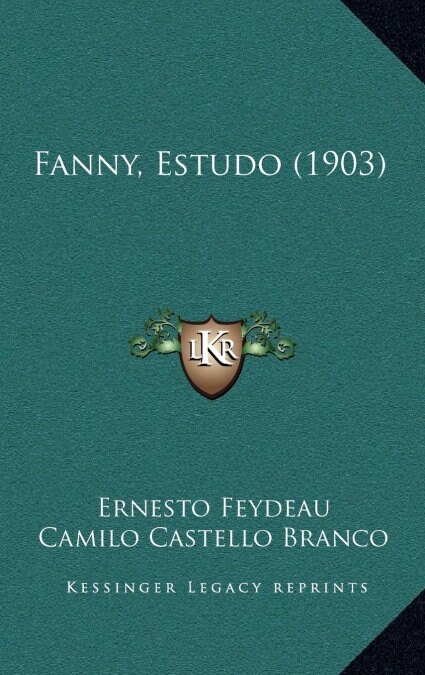 Fanny, Estudo (1903) (Hardcover)