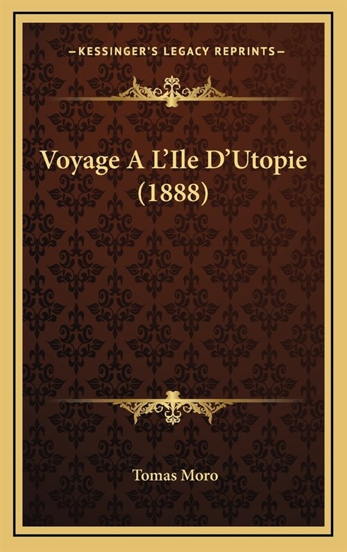 Voyage A LIle DUtopie (1888) (Hardcover)