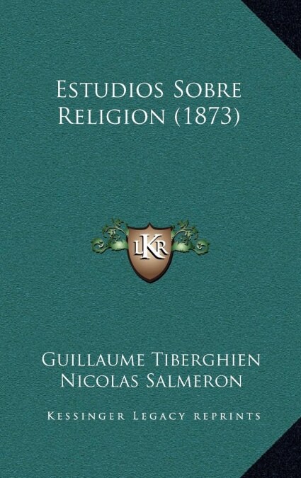 Estudios Sobre Religion (1873) (Hardcover)