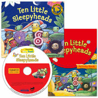 Istorybook 4 Level B : Ten Little Sleepyheads (Storybook 1권 + Hybrid CD 1장 + Activity Book 1권)