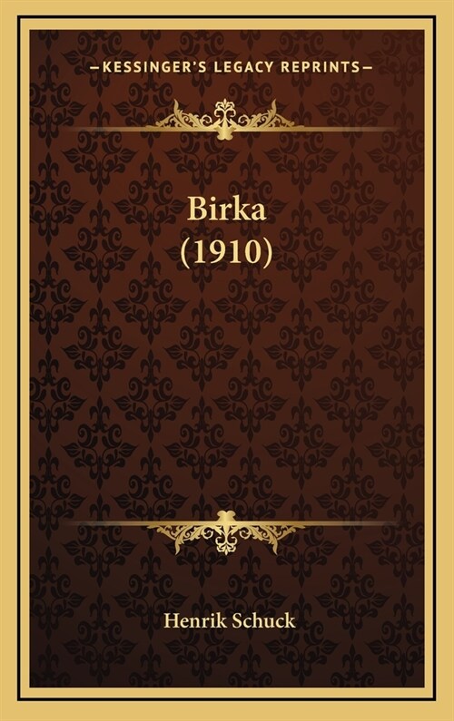 Birka (1910) (Hardcover)