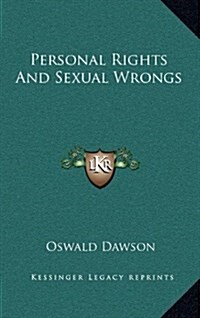 Personal Rights and Sexual Wrongs (Hardcover)