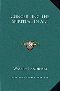 Concerning the Spiritual in Art (Hardcover)