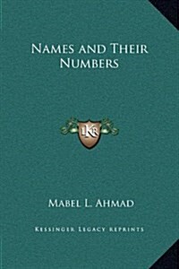 Names and Their Numbers (Hardcover)