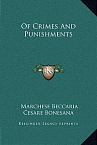 Of Crimes and Punishments (Hardcover)