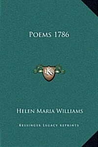 Poems 1786 (Hardcover)