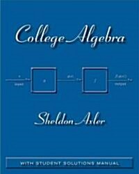 College Algebra: With Student Solutions Manual (Paperback)