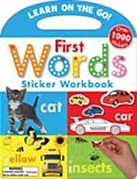 First Words Sticker Workbook [With Stickers] (Paperback)