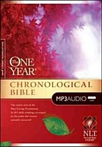 One Year Chronological Bible-NLT (MP3 CD)