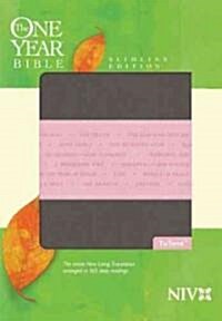 One Year Bible-NIV-Slimline: Arranged in 365 Daily Readings (Imitation Leather)