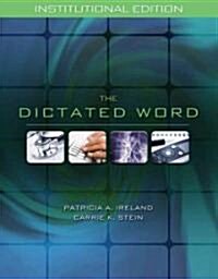 The Dictated Word (Paperback, CD-ROM, 1st)