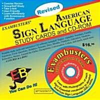 American Sign Language Study Cards and CD-ROM [With CDROM] (Loose Leaf, Revised)