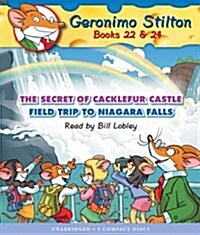 [중고] The Secret of Cacklefur Castle / Field Trip to Niagra Falls (Geronimo Stilton #22 ) (Audio CD, CD)
