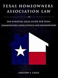 Texas Homeowners Association Law (Paperback)