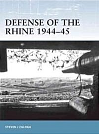 Defense of the Rhine 1944–45 (Paperback)