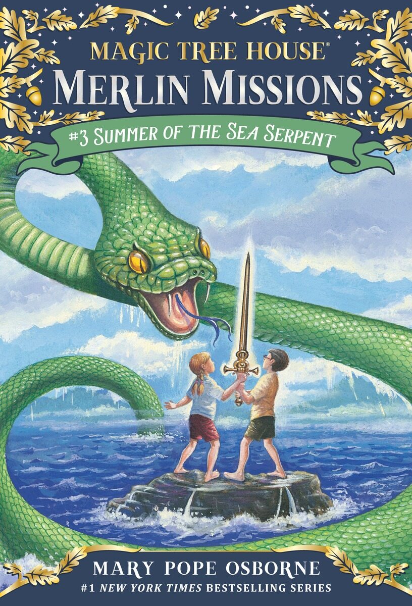 Merlin Mission #3 : Summer of the Sea Serpent (Paperback)