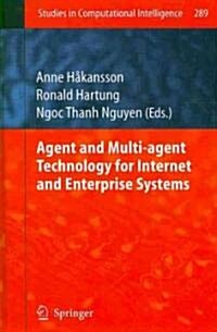 Agent and Multi-Agent Technology for Internet and Enterprise Systems (Hardcover, 1st)