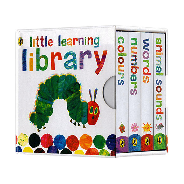 [중고] The Very Hungry Caterpillar: Little Learning Library (Board Book)