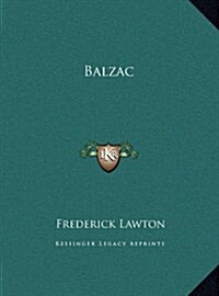 Balzac (Hardcover)