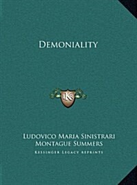 Demoniality (Hardcover)