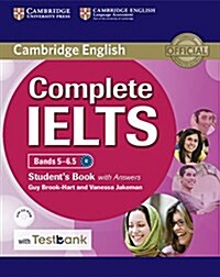 Complete IELTS Bands 5-6.5 Students Book with Answers with CD-ROM with Testbank (Package)