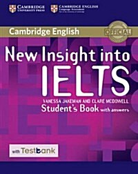New Insight into IELTS Students Book with Answers with Testbank (Package)