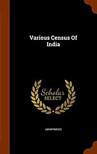 Various Census of India (Hardcover)