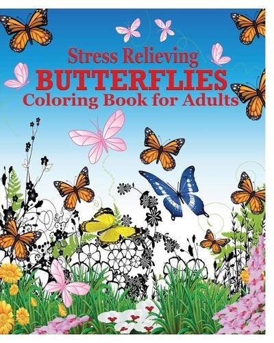 Butterflies Coloring Book for Adults (Paperback)
