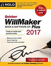 Quicken Willmaker Plus 2017 Edition: Book & Software Kit (Paperback)