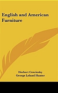 English and American Furniture (Hardcover)