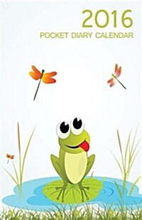 Frog Pocket Diary Calendar (Paperback)