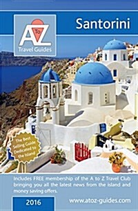 A to Z Guide to Santorini 2016 (Paperback)