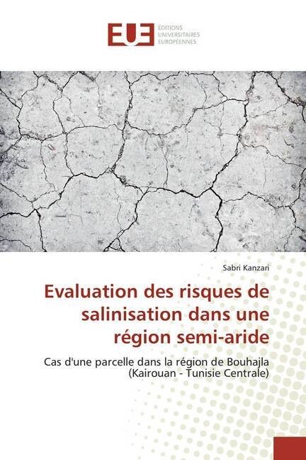 Evaluation des risques de salinisation dans une r?ion semi-aride (Paperback)