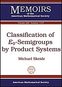 Classification of $e_0$-semigroups by Product Systems (Paperback)