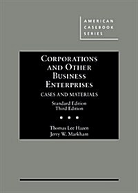 Corporations and Other Business Enterprises, Cases and Materials + Casebookplus (Hardcover, Pass Code, 3rd)
