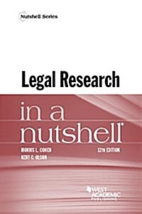 Legal Research in a Nutshell (Paperback, 12th, New)