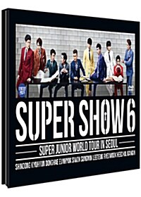 슈퍼주니어 - 월드투어 인 서울 슈퍼쇼 6 (2disc+스페셜 컬러 포토북)