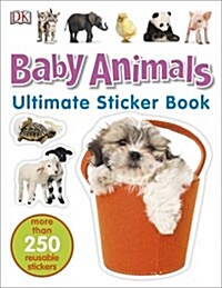 Baby Animals Ultimate Sticker Book (Paperback)