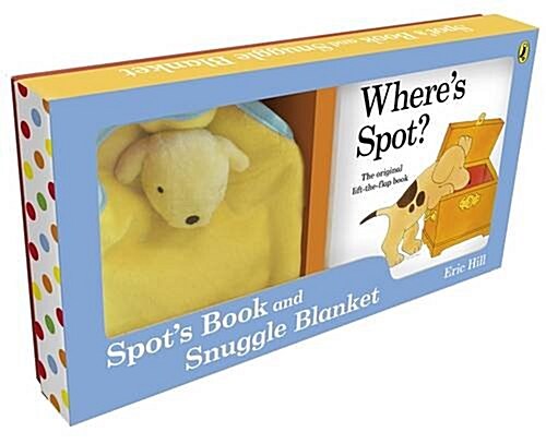 Spots Book and Snuggle Blanket (Package)