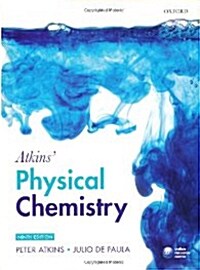 [중고] Atkins‘ Physical Chemistry (Paperback, 9th Edition)