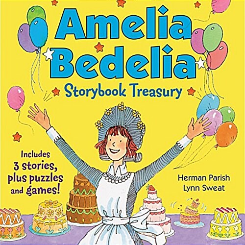[중고] Amelia Bedelia Storybook Treasury #2: Calling Doctor Amelia Bedelia; Amelia Bedelia and the Cat; Amelia Bedelia Bakes Off (Hardcover)