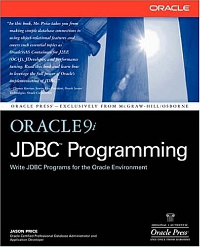 Oracle9i JDBC Programming (Paperback)