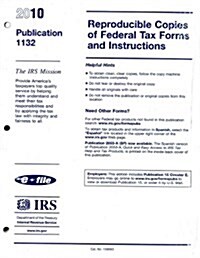 Reproducible Copies of Federal Tax Forms and Instructions, 2010 (Paperback)