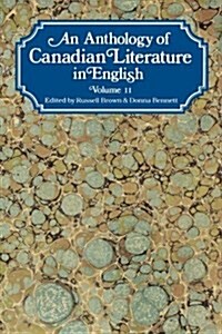 An Anthology of Canadian Literature in English: Volume II (Paperback)